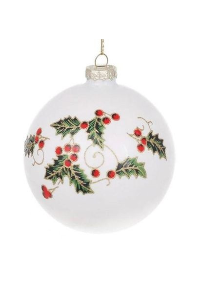 Набір скляних кульок 10 см. 4 шт. 12595 Flora (360639161)