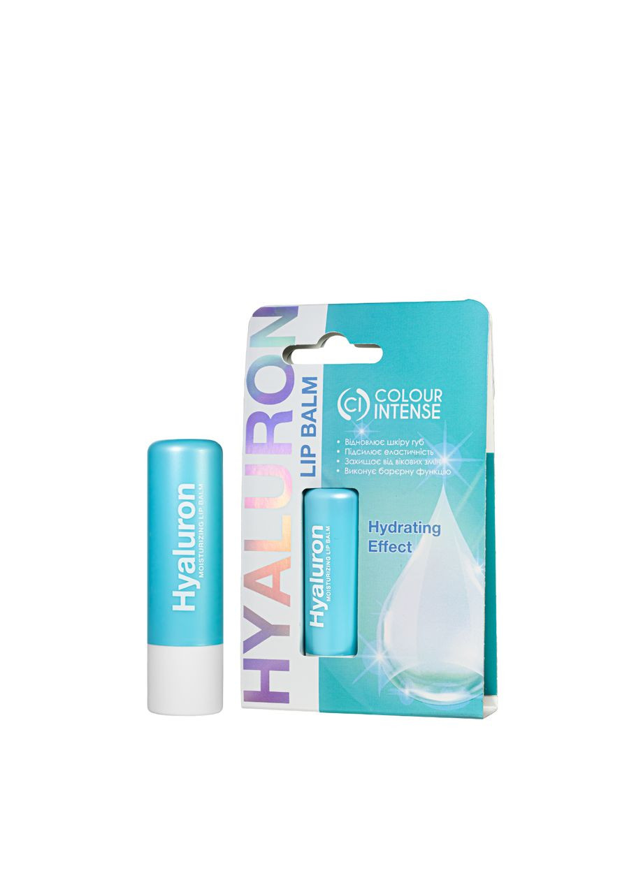 Зволожуючий бальзам для губ з гіалуроновою кислотою Lip Balm Moisturizing Hyaluronic Acid Colour Intense (367990554)
