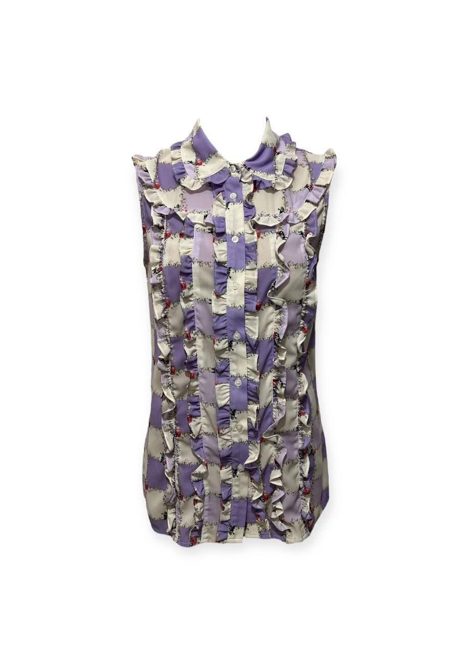 Комбинированная блуза комбинированный Silvian Heach