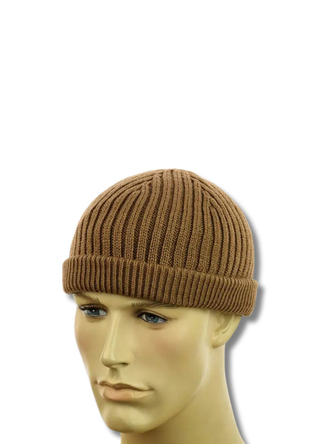 Шапка мини-бини на флисе Докер No Brand Шапка докер на флісі (337336206)