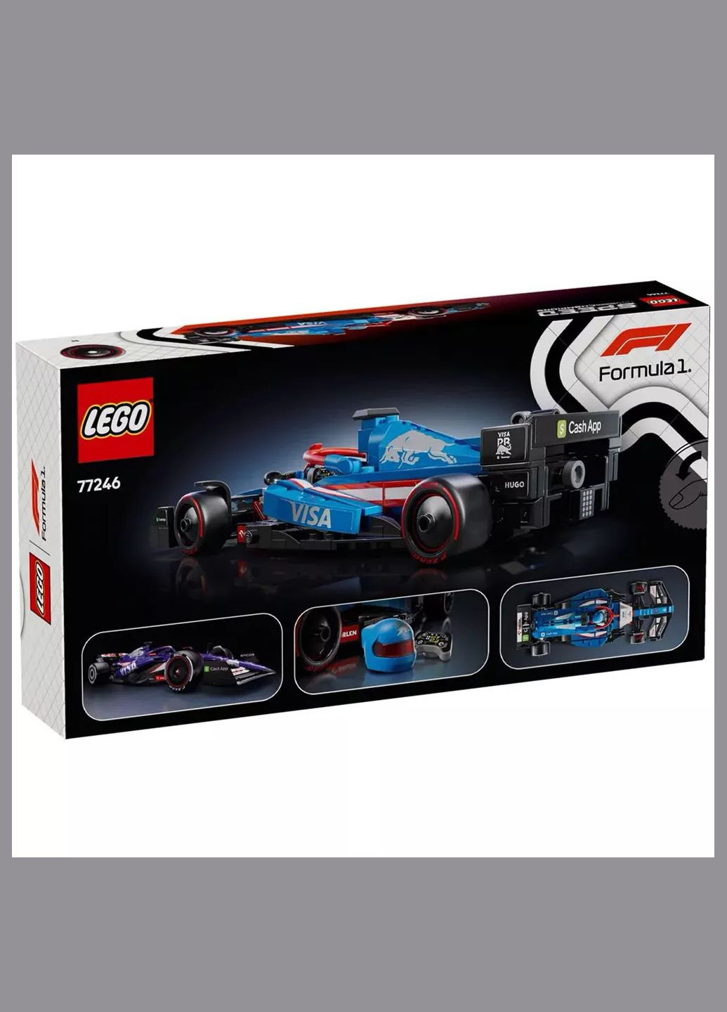 Конструктор Speed Champions Formula 1 Visa Cash App RB VCARB 01 (77246) Lego (333252288)