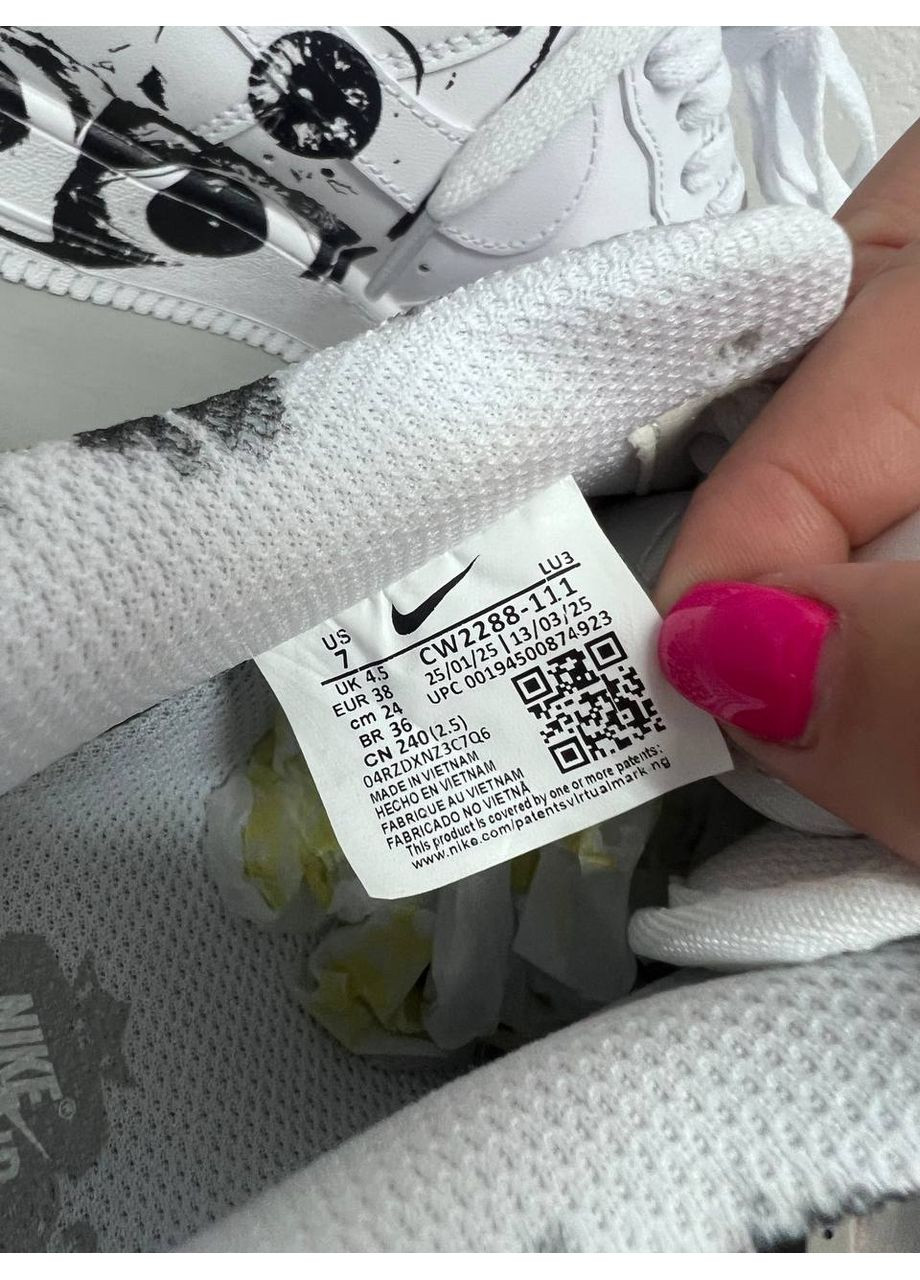 КРОСІВКИ ЖІНОЧІ NIKE AIR FORCE 1 LOW Х COMME DES GARÇONS SUPREME НАЙК АІР ФОРС 1 ПРЕМІУМ No Brand комбіновані демісезони (368868457)