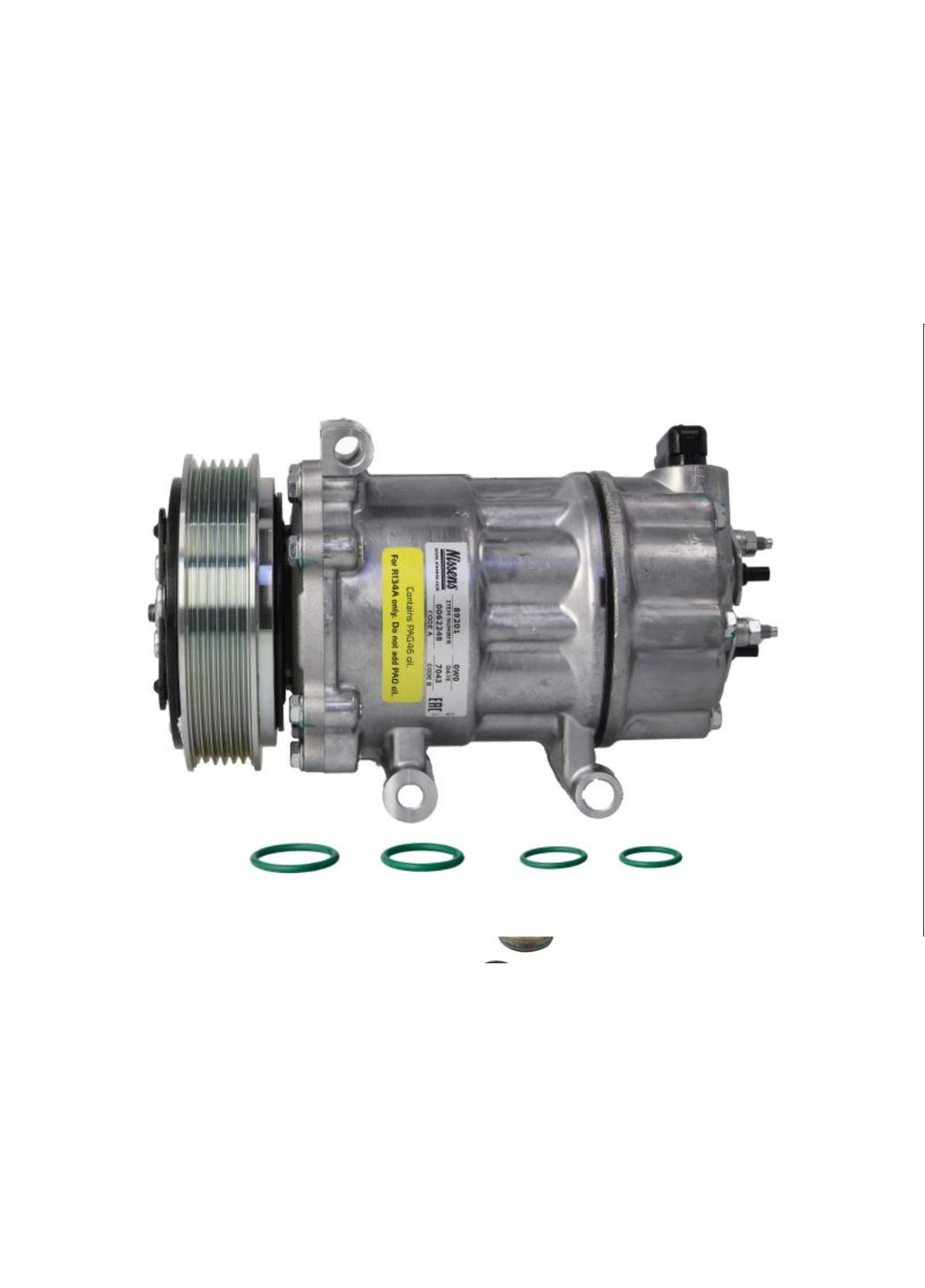 Компресор кондиціонера для CITROËN /C3/C4/C5, PEUGEOT 207/208/307/308/508/PARTNER Nissens Berlingo (360874556)