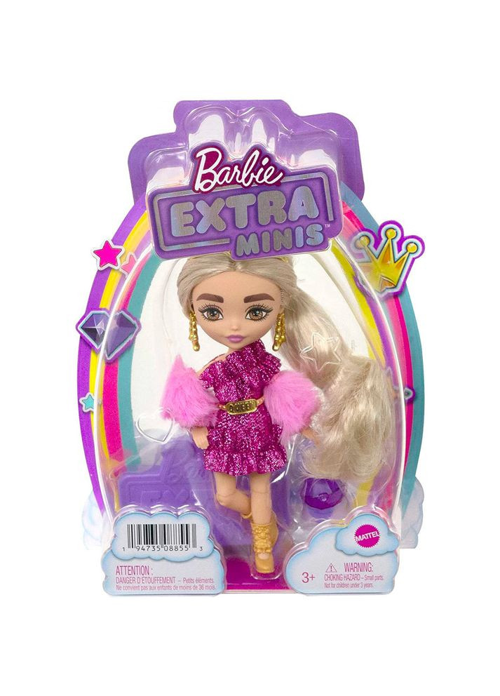 Лялька Barbie Extra Minis #8 Барбі Екстра Мініc #8 Принцеса Mattel (366393185)