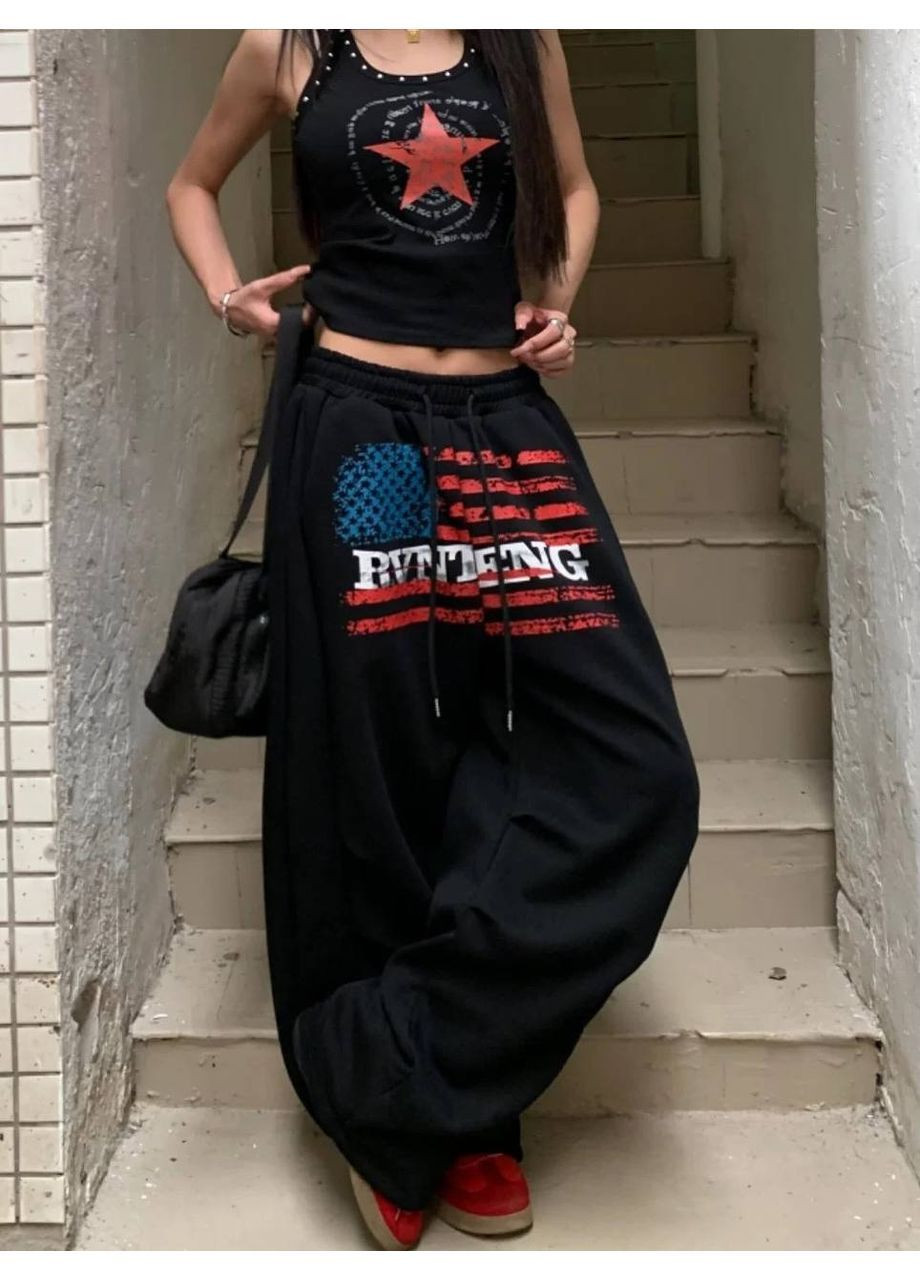 Брюки с широким кроем No Brand (369135593)