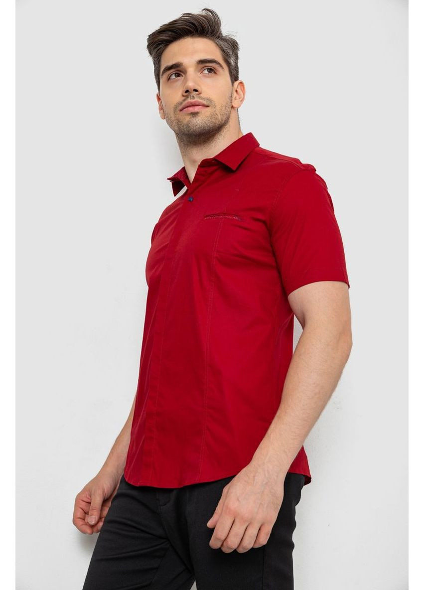 Бордовая рубашка Ager