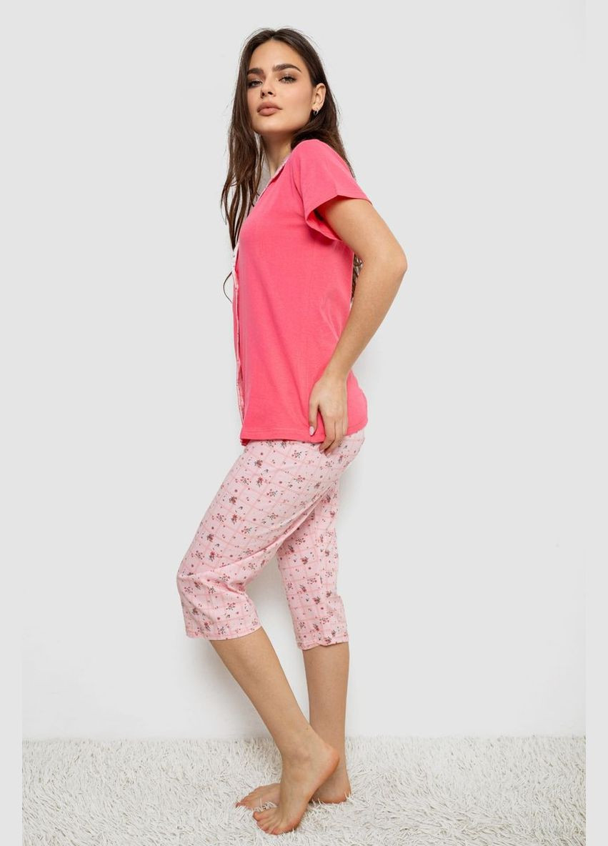 Рожева жіноча піжама з принтом,, 243r19015 Andi