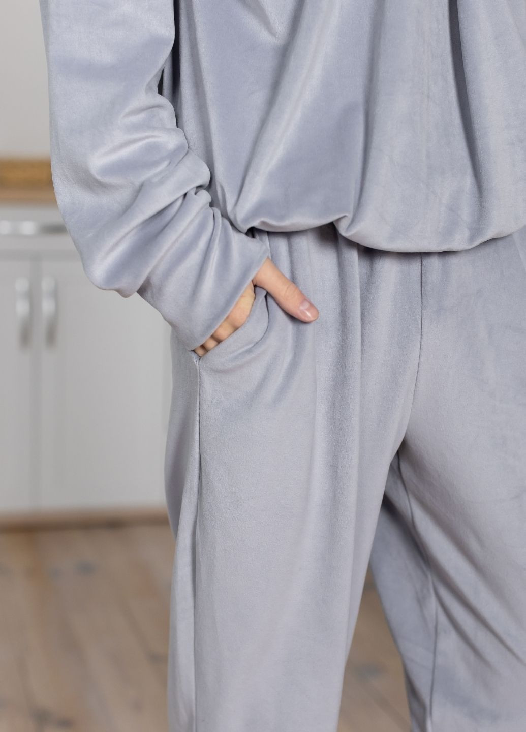 Сірий демісезонний комплект чоловічий MonsterBrand