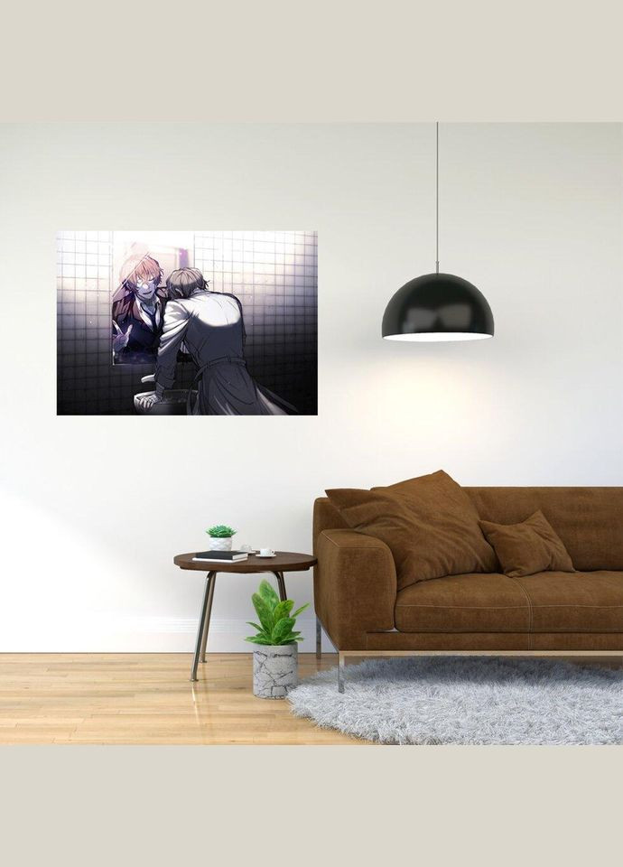 Плакат- с принтом Bungou Stray Dogs - Бродячие Сочинения Литературные Гении A2 A1 Кавун постер (316210249)