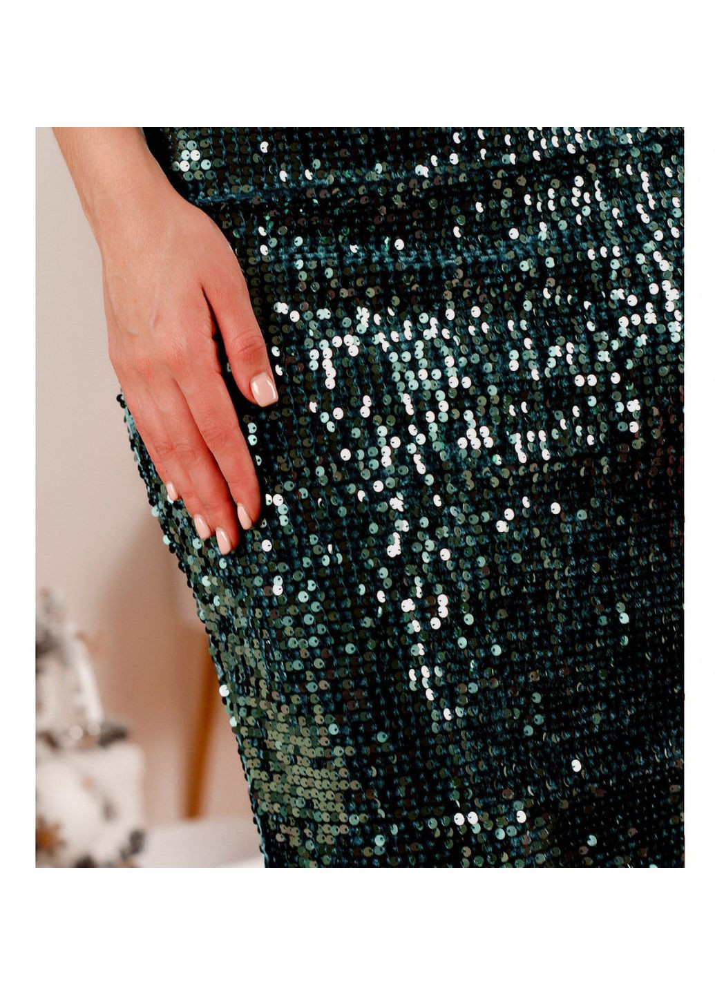 Морської хвилі сукня Liton