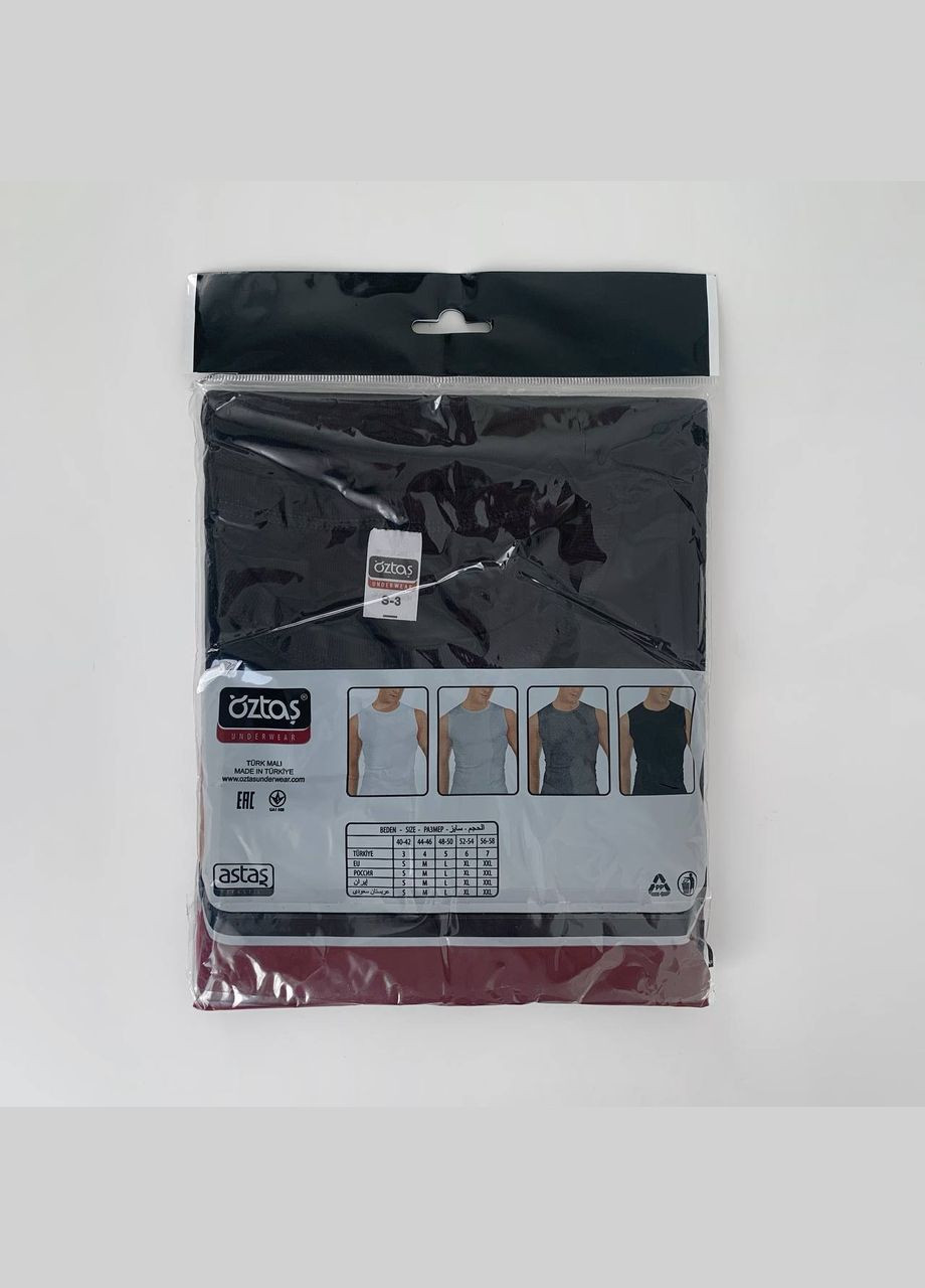 Безрукавка чоловіча чорна Oztas (307159322)