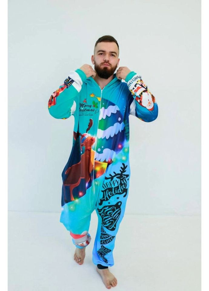 Кигуруми для взрослых Oversize 3D Новогодняя история 3055_3_170 17022 170 см FlexDress (324623454)