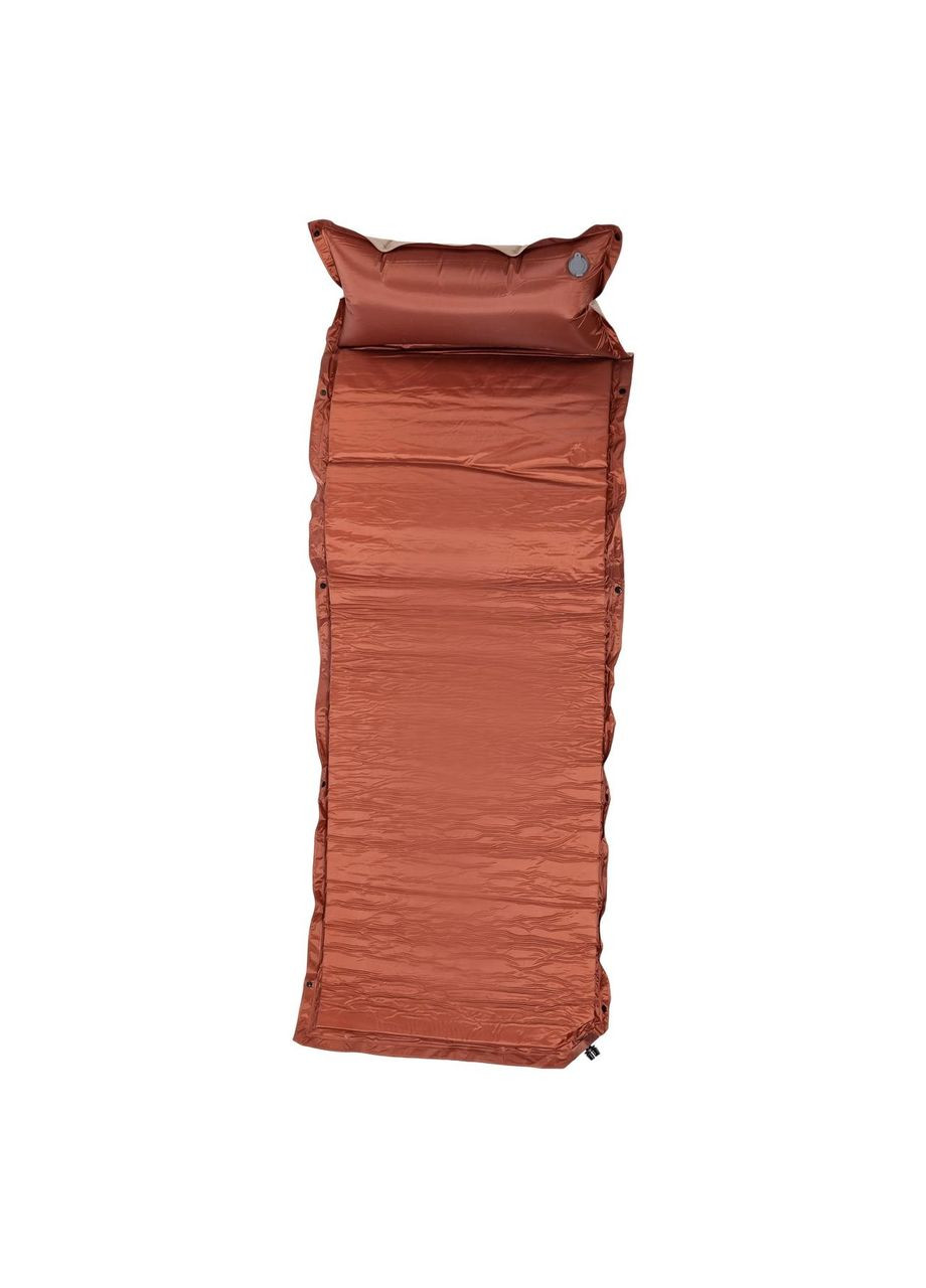 Матрац у намет 175х65х4 см матрац похідний туристичний з надувним підголівником Бежевий SJ-0028-3 (A-033770) LUGI (341534885)