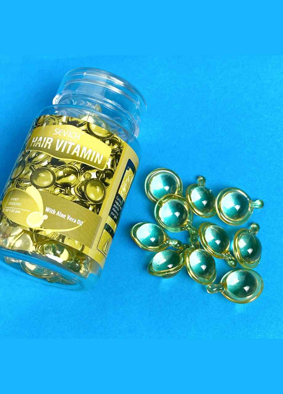 Вітаміни для волосся з марокканським маслом і алое вера Sevich (302490800)