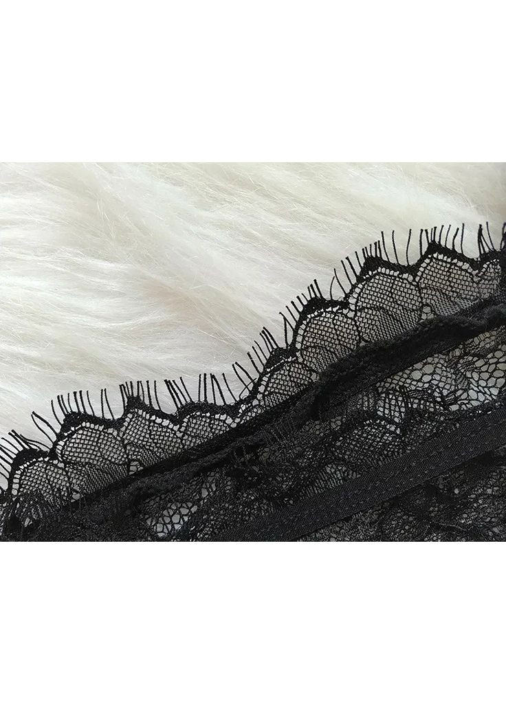 Черный демисезонный черное сексуальное нижнее белье с нежным французским кружевом. кружевной комплект нижнего белья черного цвета China