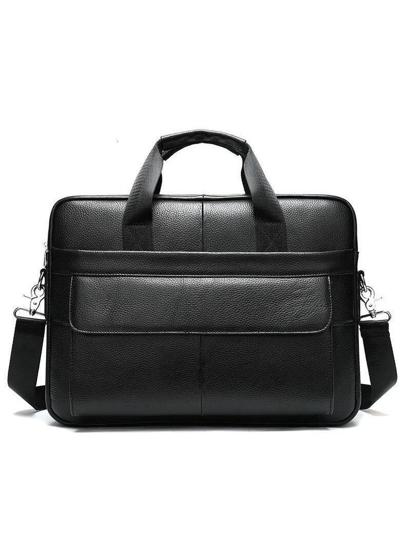 Сумка чоловіча 14628 шкіряна Чорна Vintage (329147786)