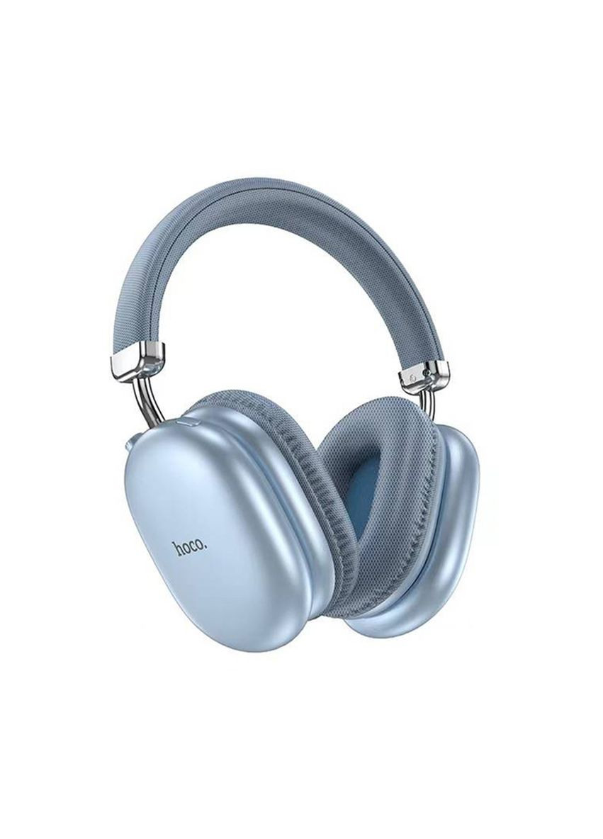 Наушники беспроводные полноразмерные W35 Max Joy BT5.3 поддержка TF AUX Sky Blue Hoco (362135567)