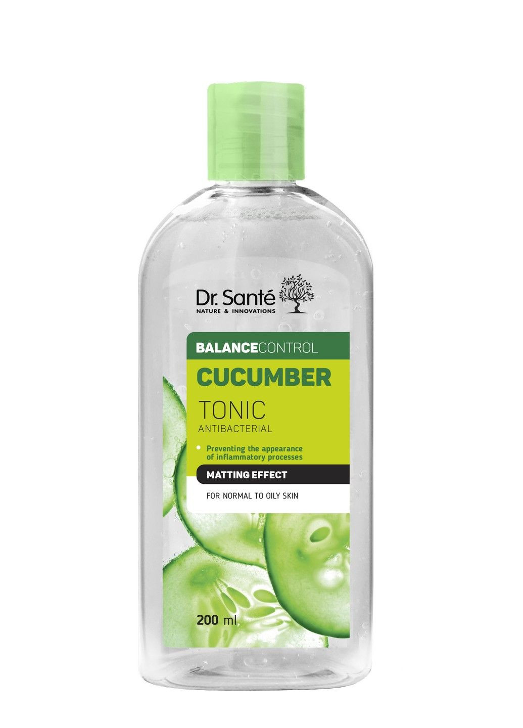 Cucumber Антибактеріальний тонік 200 мл Dr. Sante (283017600)