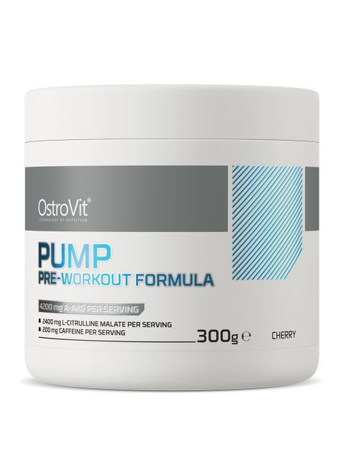PUMP Pre-Workout 300 g /30 servings/ Cherry Ostrovit (278069946)
