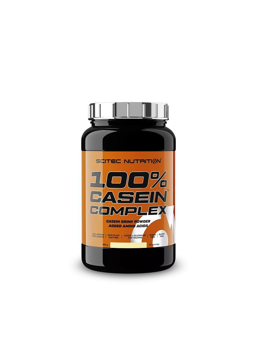 Протеин Scitec 100% Casein Complex, 920 грамм Ваниль Scitec Nutrition (324422282)