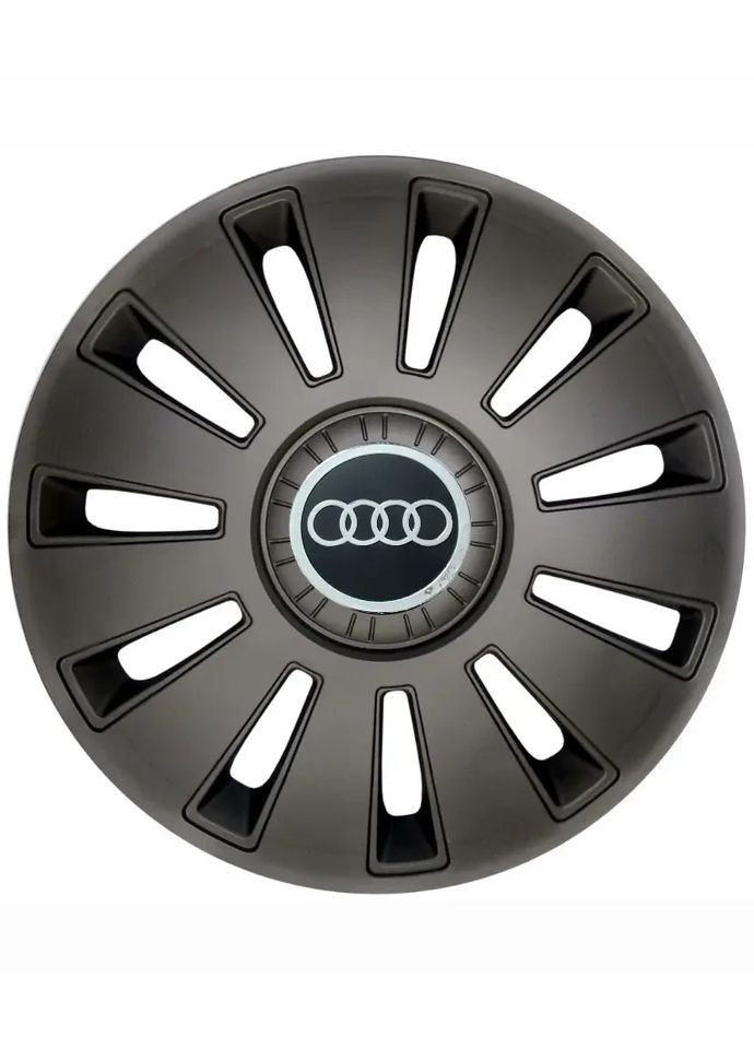 Ковпак колісний REX Audi R15 графіт 4 шт. Kenguru (369157405)