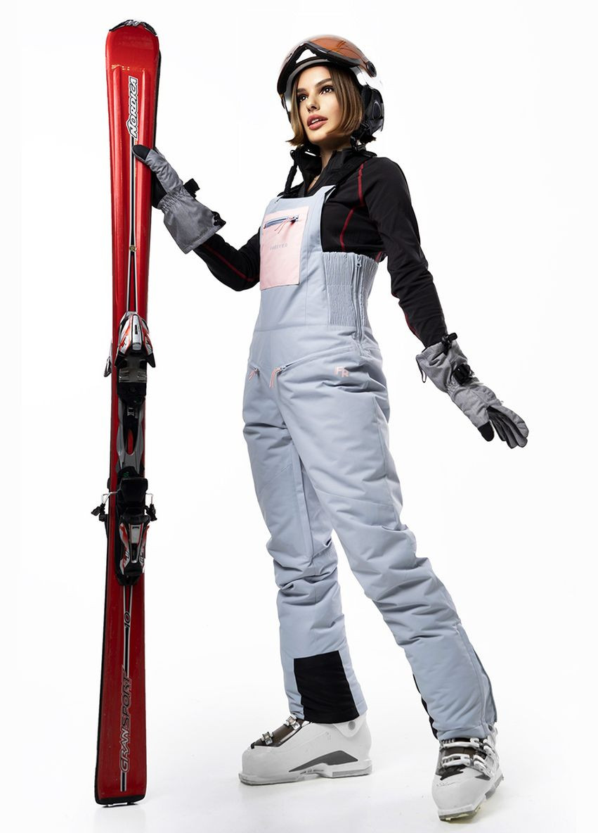 Женский лыжный костюм 21768 розовый Freever (289352336)