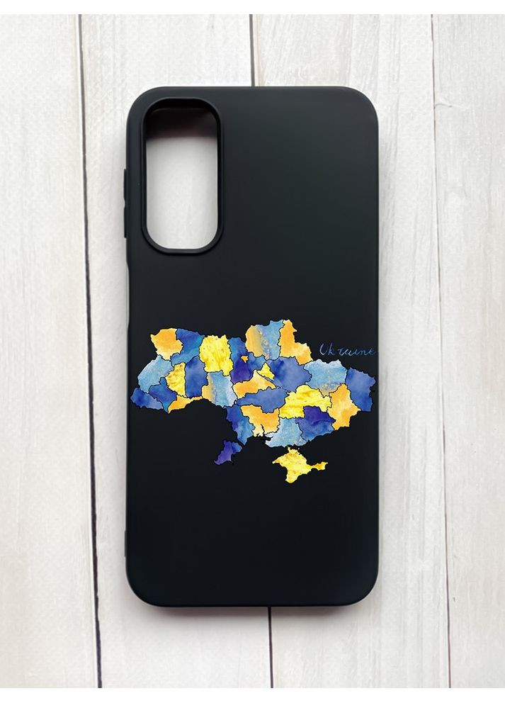 Матовый чехол на Samsung Galaxy A24 Карта Украины (принт 261) CASE CONTROL (360664819)