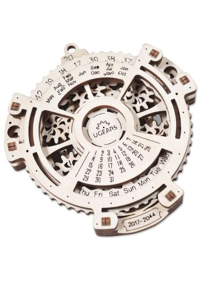 Конструктор механический 3D Навигатор дат 2.0 (70218) UGEARS механічний 3D Навігатор дат 2.0 (366516119)
