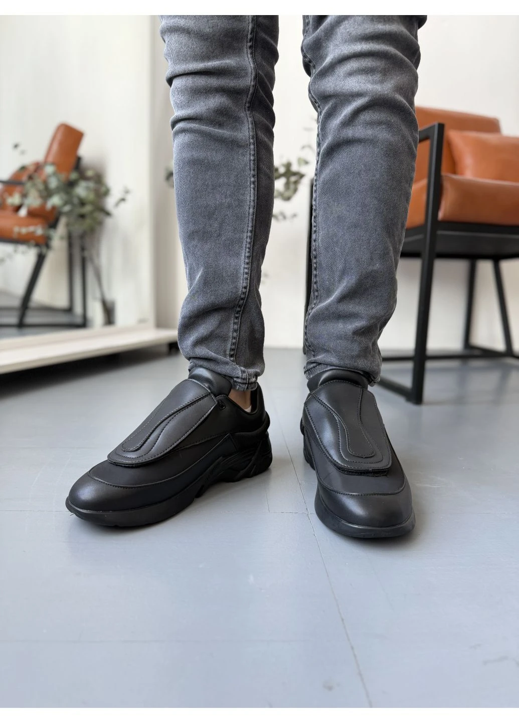 Чорні літні кросівки adidas x raf simons antei total black адідас раф сімонс No Brand