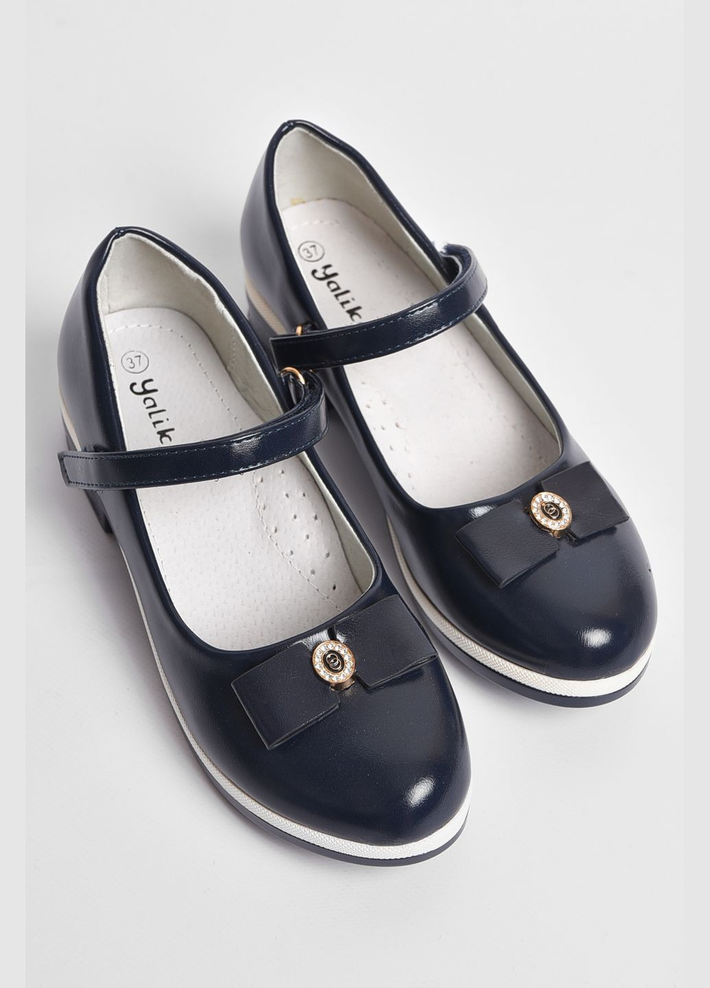 Туфлі дитячі для дівчинки чорного кольору Let's Shop (289719240)