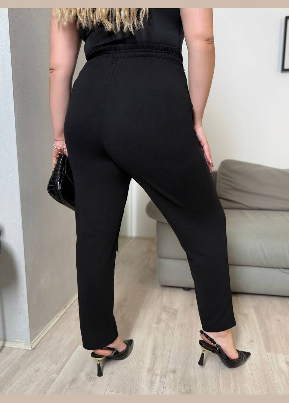 Брюки женские прямого кроя с талией на резинке. MonCher (340947253)