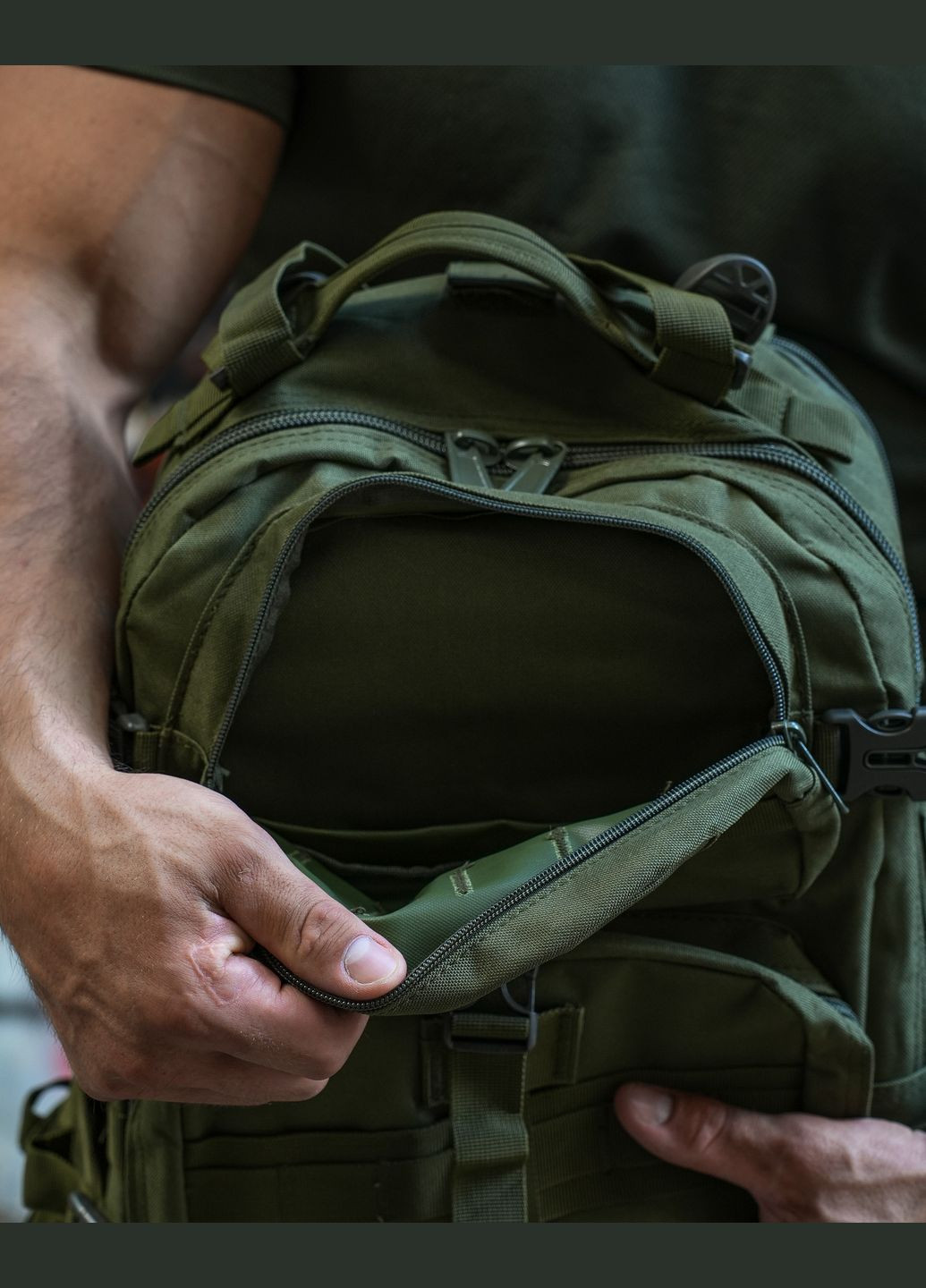 Рюкзак ONYX 30л колір олива SILVER KNIGHT (317310737)