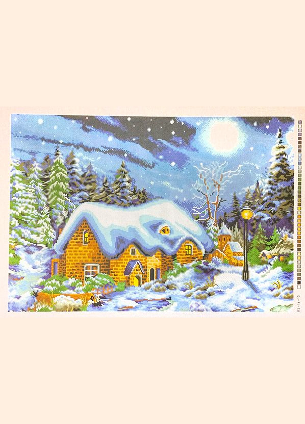 Схема для вышивания крестиком на канве А3 А3-16-10 FROM FACTORY SHB (339105237)