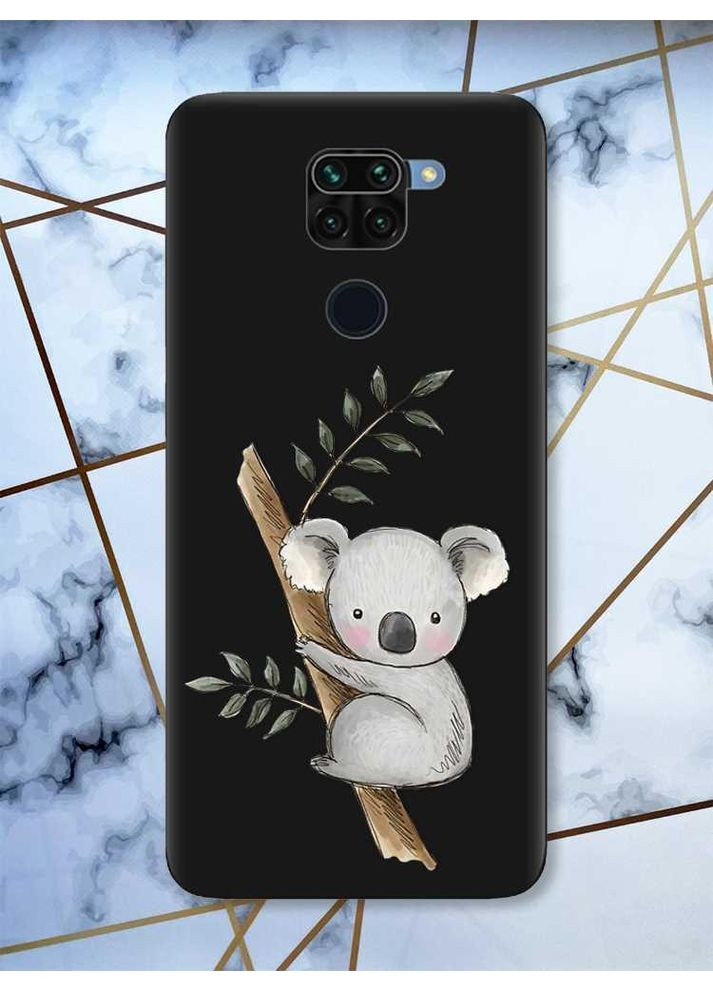 Матовый чехол на Xiaomi Redmi Note 9 Коала принт 132 Creative (359494497)