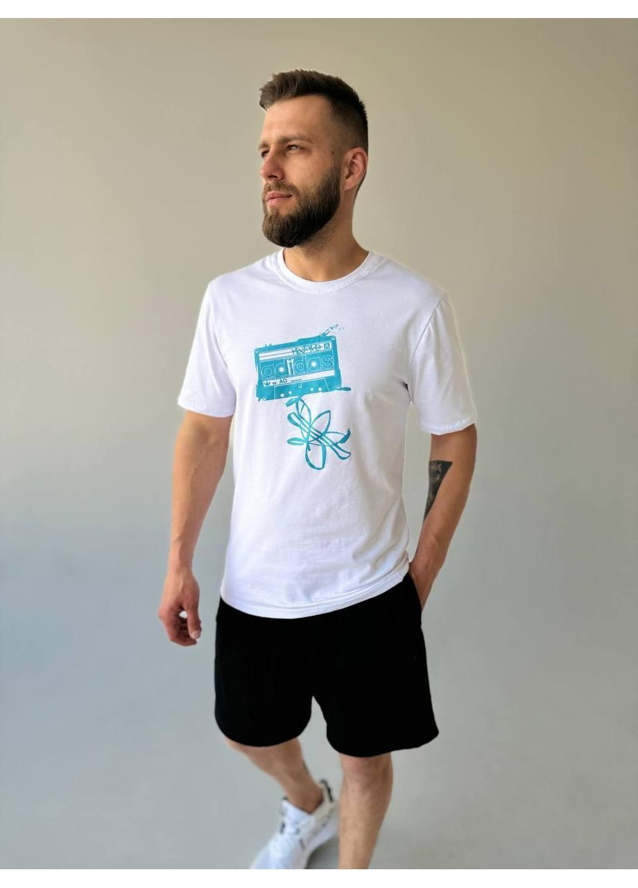 Біла футболка біла No Brand Футболка