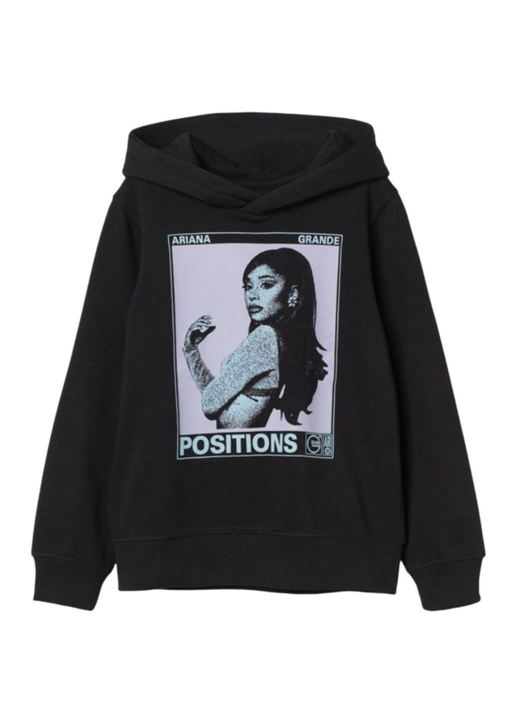 Худі підліткове на флісі, з кольоровим принтом, 152-164 см H&M (366018237)