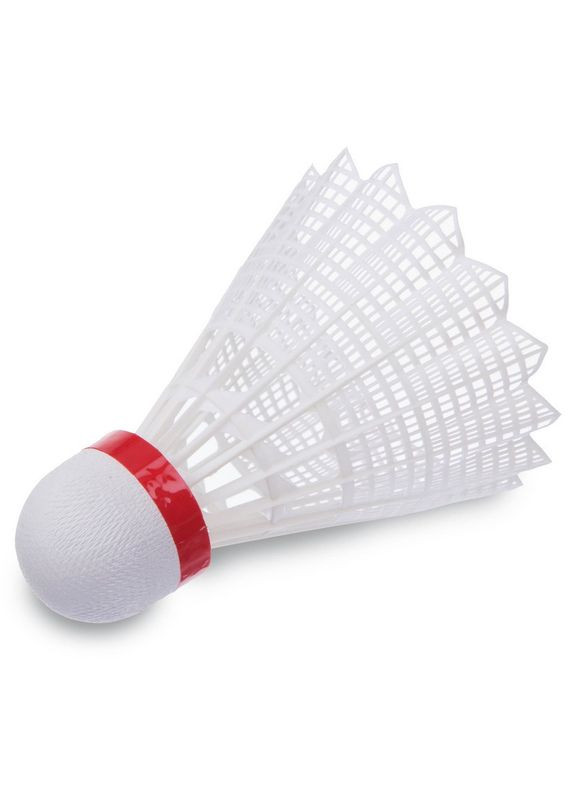 Волані для бадмінтону нейлонові (6шт) TB100 (швидкий волан, білі) Teloon (369925061)