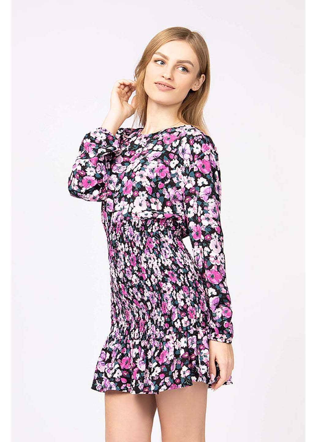 Фуксиновое (цвета Фуксия) платье Yuki