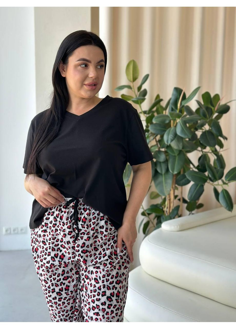 Комбинированная пижама No Brand