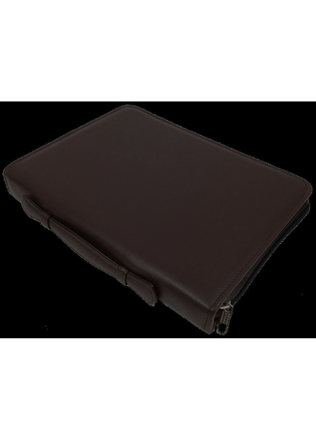 Папка ділова для документів зі штучної шкіри темно-коричнева Exclusive (365598777)
