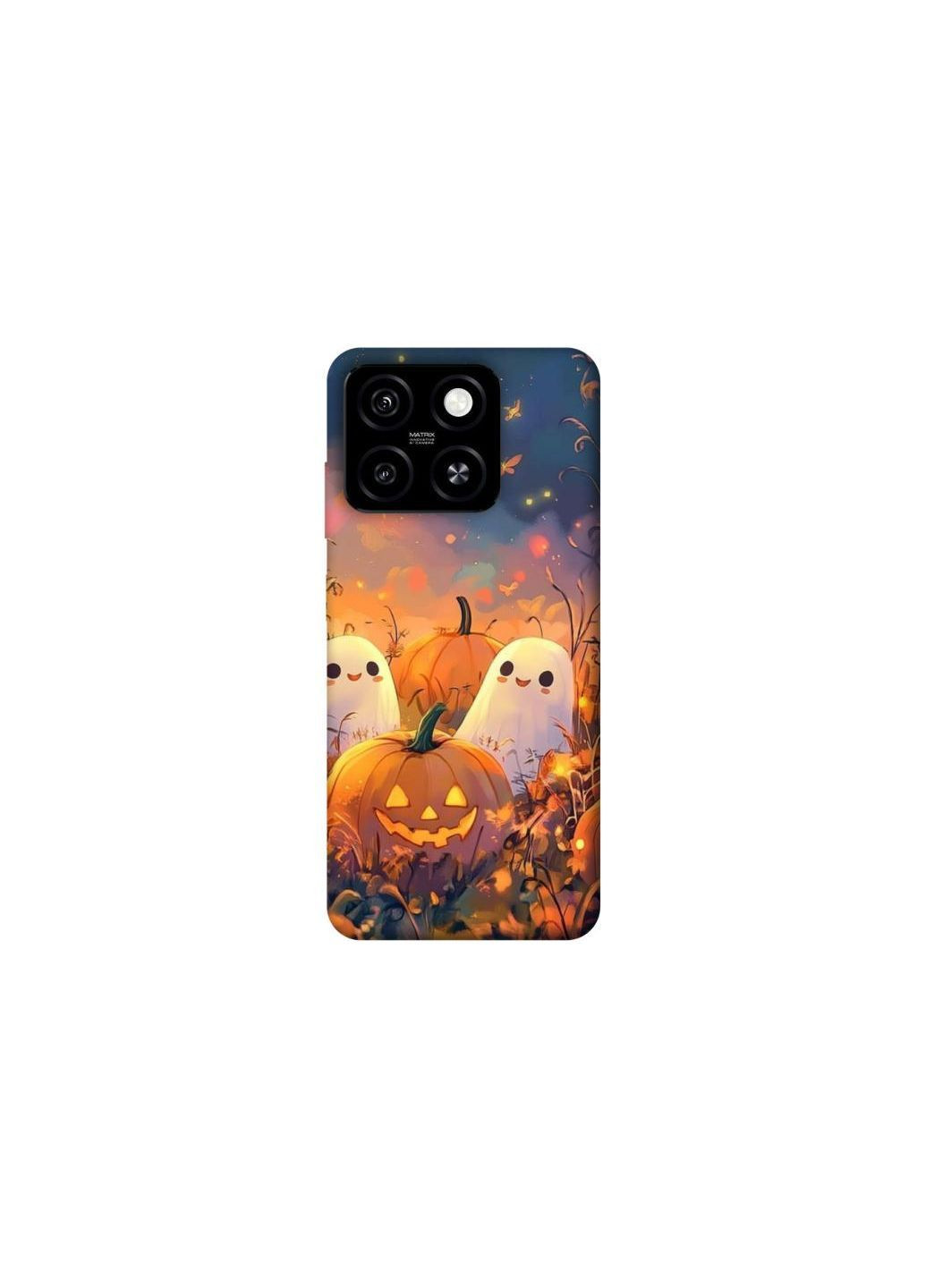 Чехол на ZTE Blade A55 4G Pumpkin Frontalka (364314844)