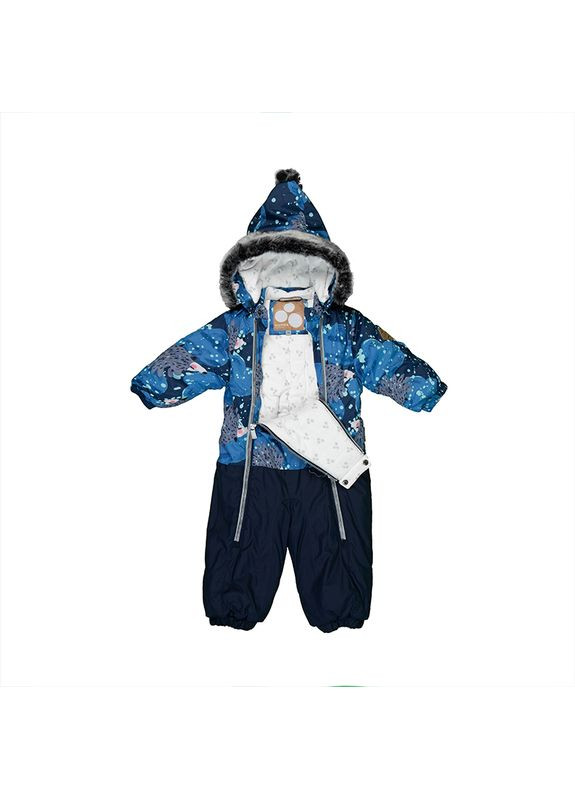 Синя термокомбінезон devon 2, р.80, синій () Huppa 36160230-83286-080