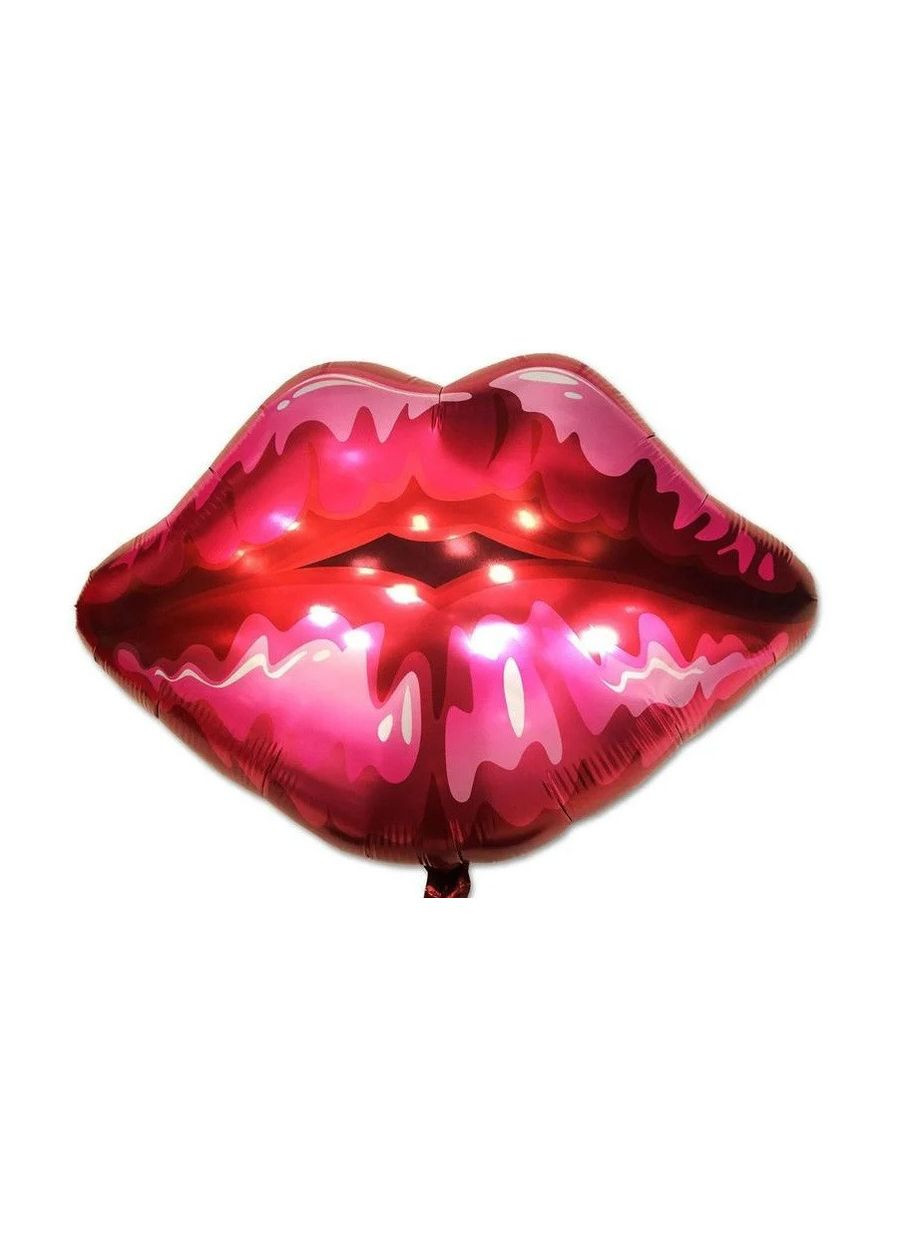 Фольгована фігура "Губи" 71 х 65 см, Китай No Brand (303725996)
