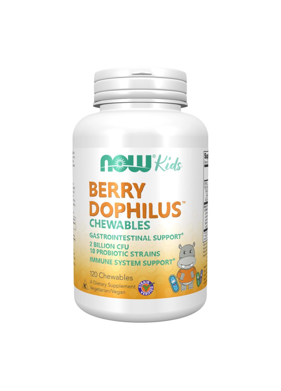 BerryDophilus™ Kids - 120 Chewables Now Foods (370970880)