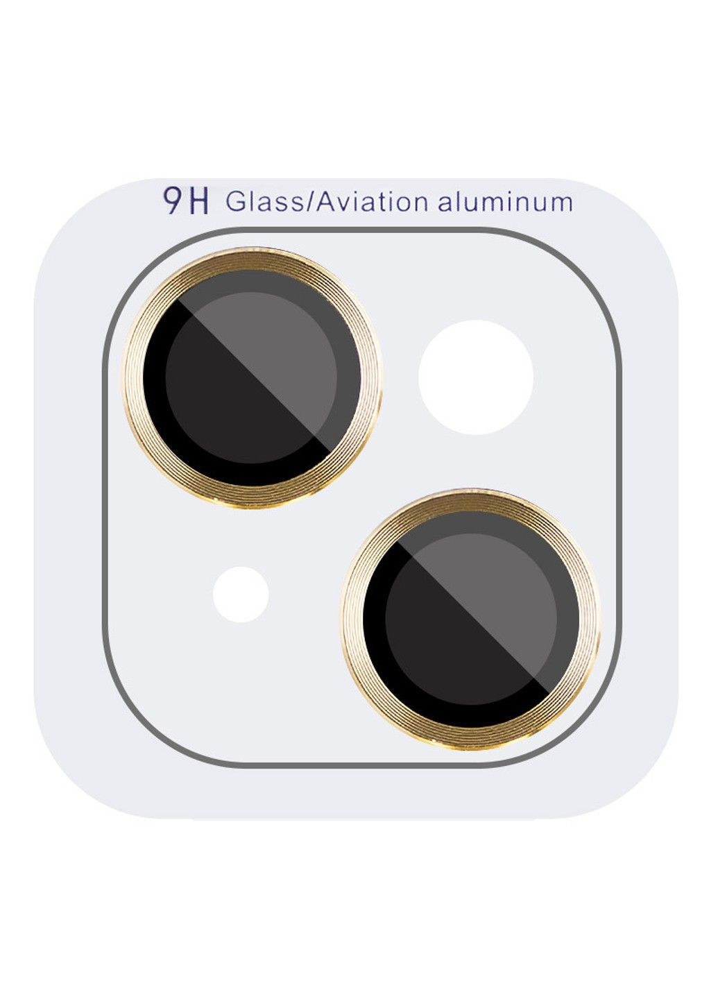 Защитное стекло Metal Classic на камеру (в упак.) для Apple iPhone 15 (6.1") / 15 Plus (6.7") Epik (292004575)