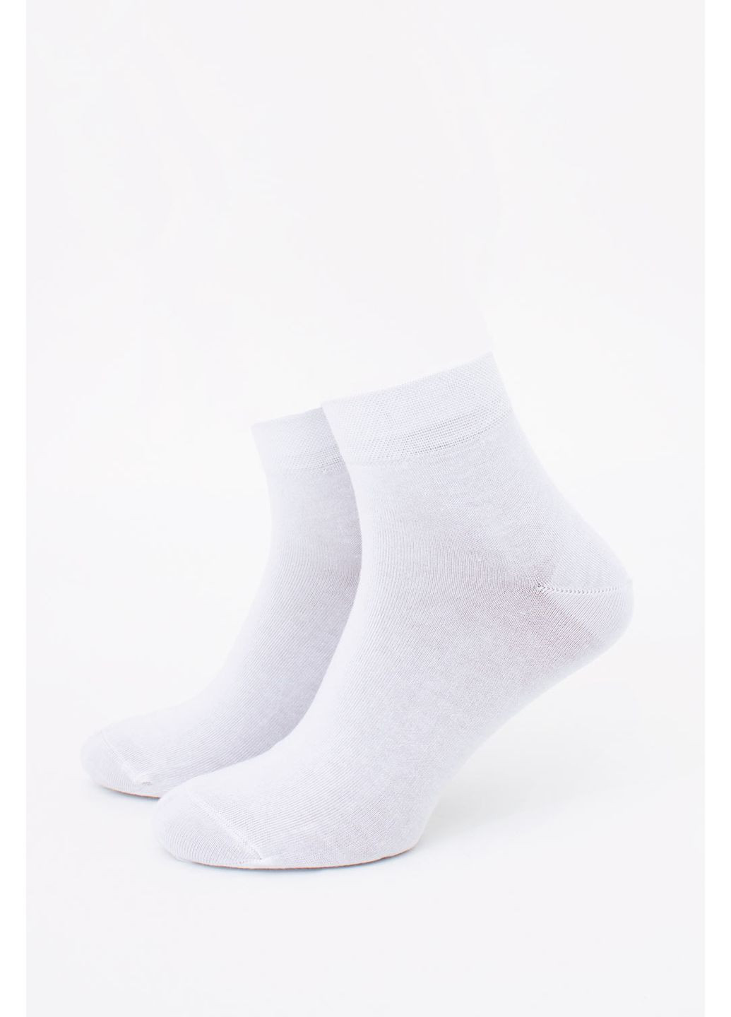 Білі шкарпетки укорочені чоловічі Giulia однотонні (351854376)
