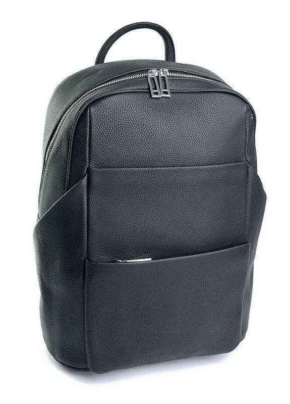 Женский кожаный рюкзак черный No Brand (292557713)