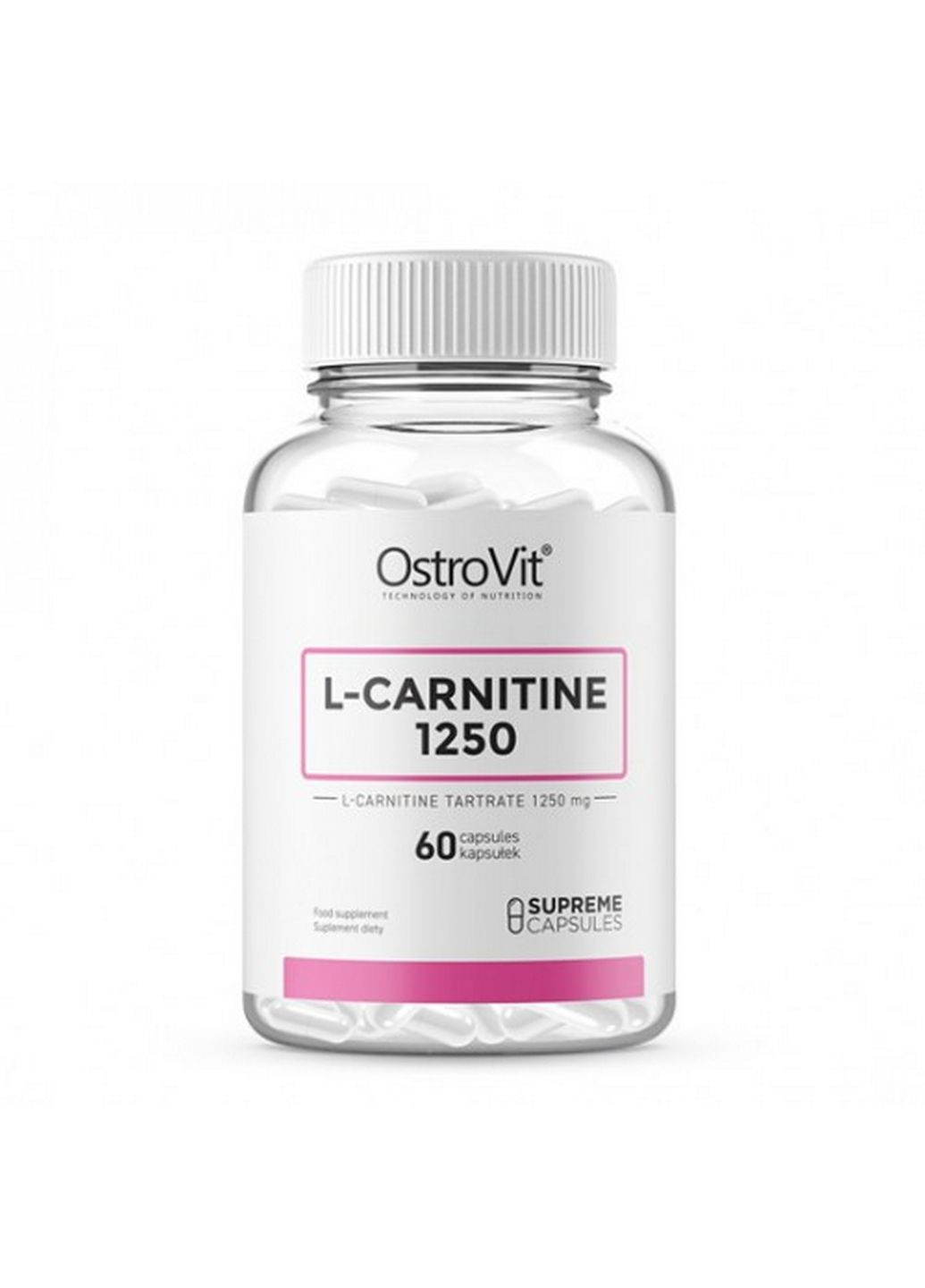 Жиросжигатель L-Carnitine 1250, 60 капсул Ostrovit (293479226)