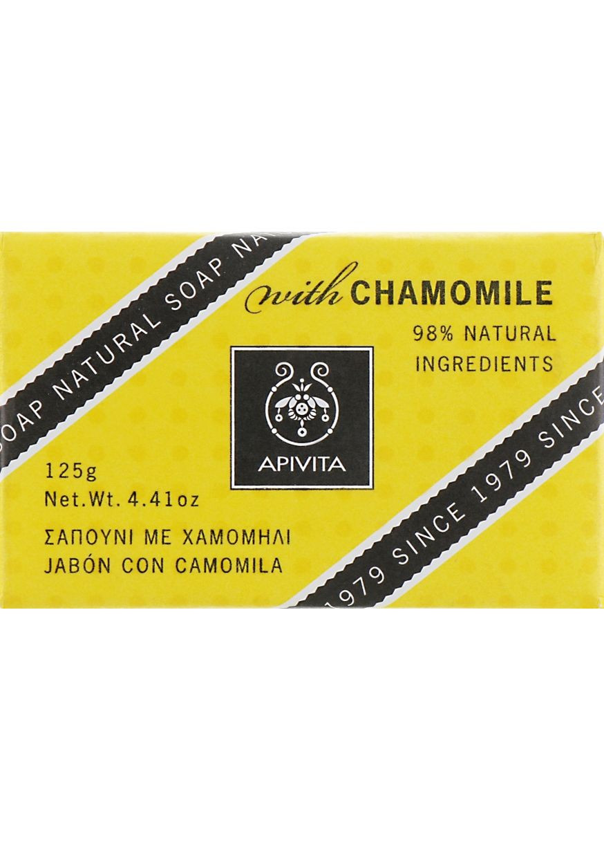 Мыло Soap with chamomile 125g (111077-33425) Apivita (368620404)
