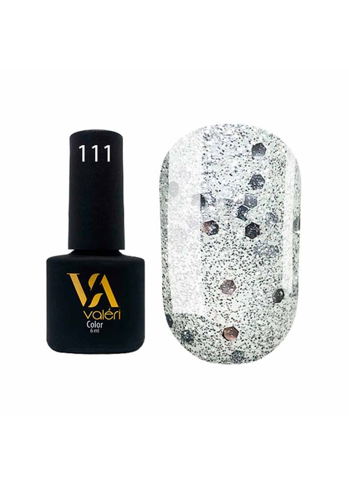 Гель-лак для нігтів Color №111, 6 мл Valeri (362093083)